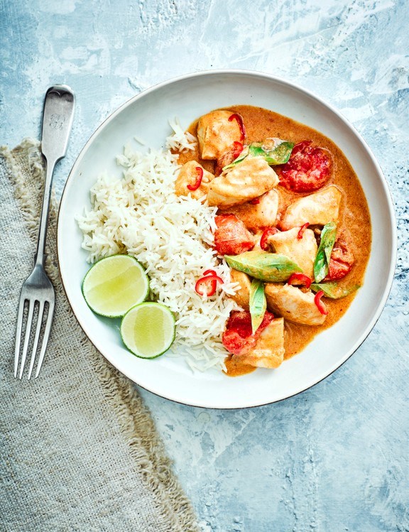 Cheat's chicken Panang curry