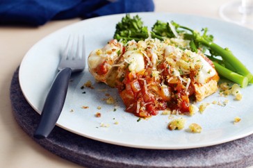 Cheat's chicken Parmigiana