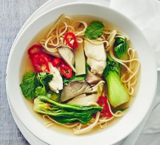 Cheat's chicken ramen