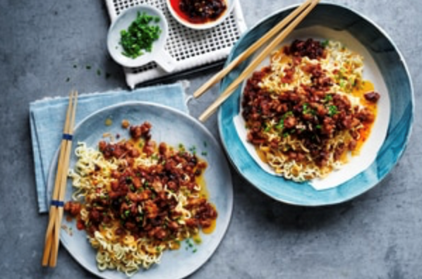 Cheat's dan dan noodles
