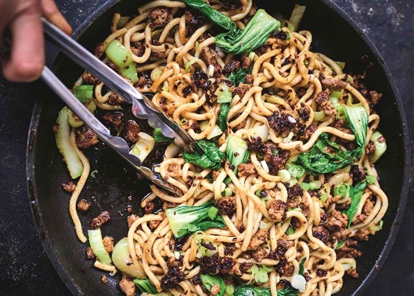 Cheat's dan dan noodles