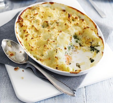 Cheat's fish pie