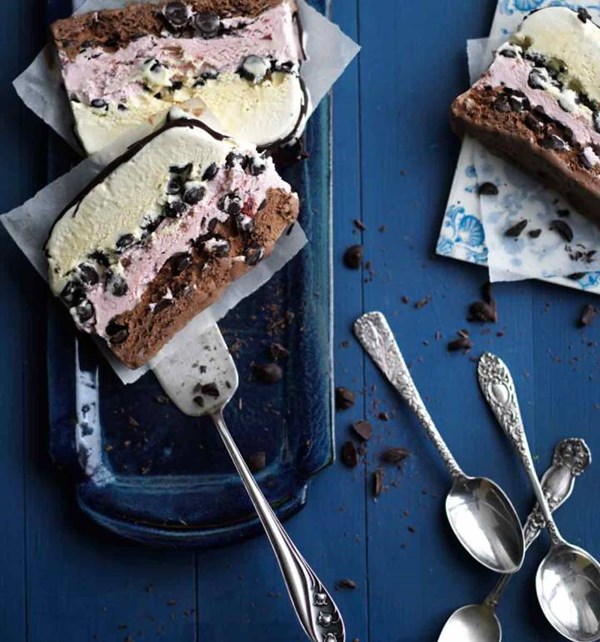 Cheats ice-cream cake