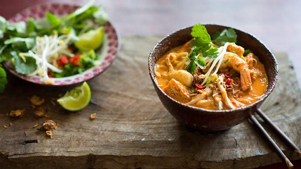 Cheat's laksa