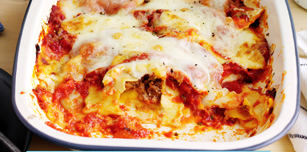 Cheat's lasagne