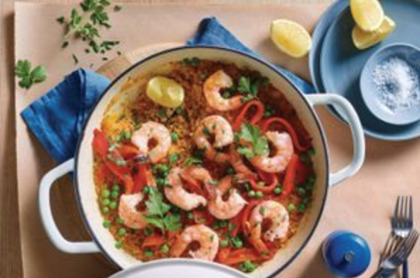Cheat's paella
