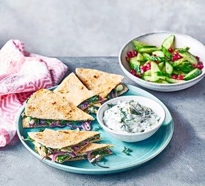 Cheat’s spinach pie