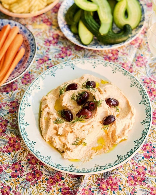 Cheat's taramasalata