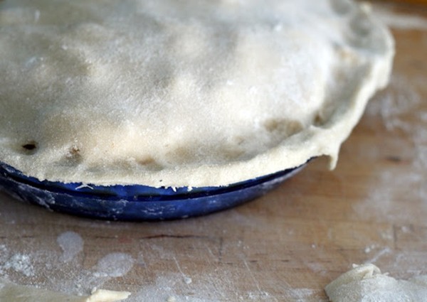 Cheddar & black pepper pie crust