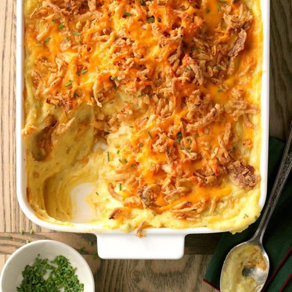 Cheddar & chive mashed potatoes 