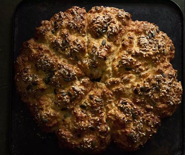 Cheddar & jalapeño scones
