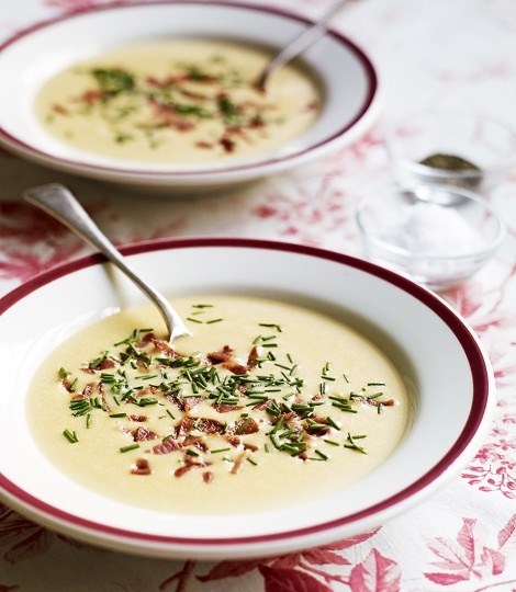 Cheddar and ale soup