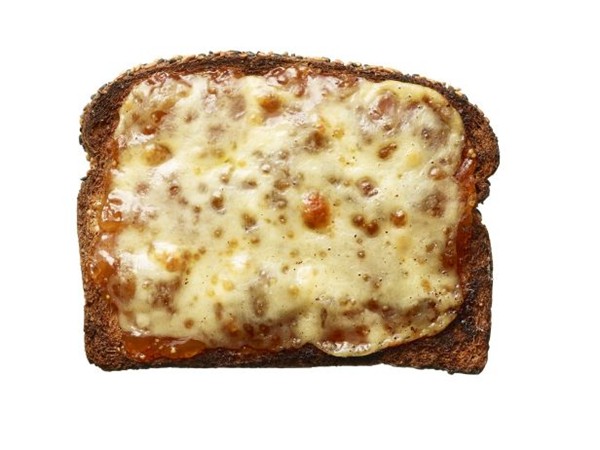 Cheddar and chutney toast