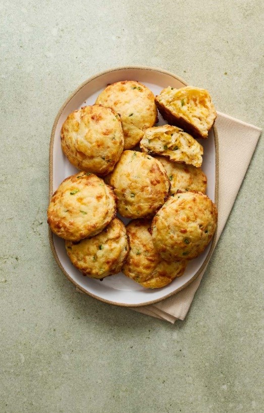 Cheddar and jalapeño biscuits