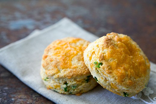 Cheddar and jalapeño biscuits