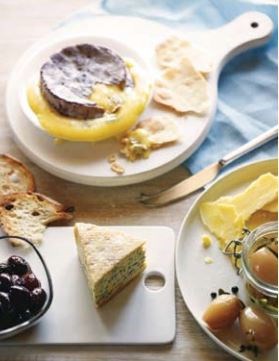 Cheddar and pickled onions