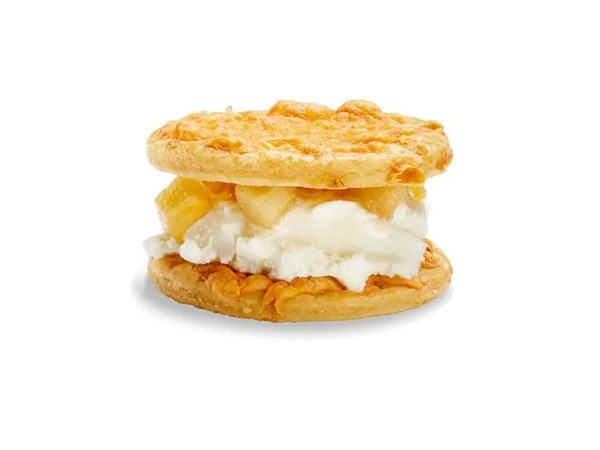 Cheddar apple pie ice cream sandwiches 