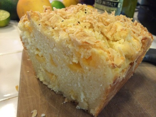 Cheddar cheese bread