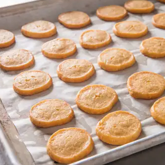 Cheddar cheese coins