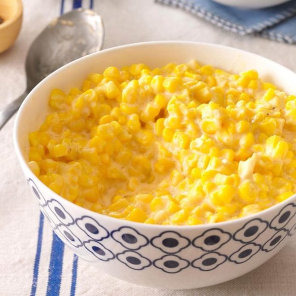 Cheddar creamed corn