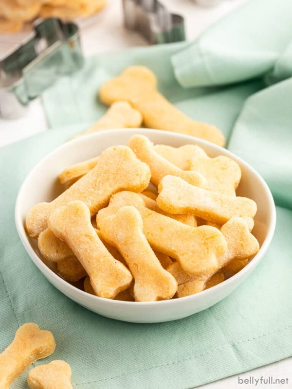 Cheddar dog biscuits