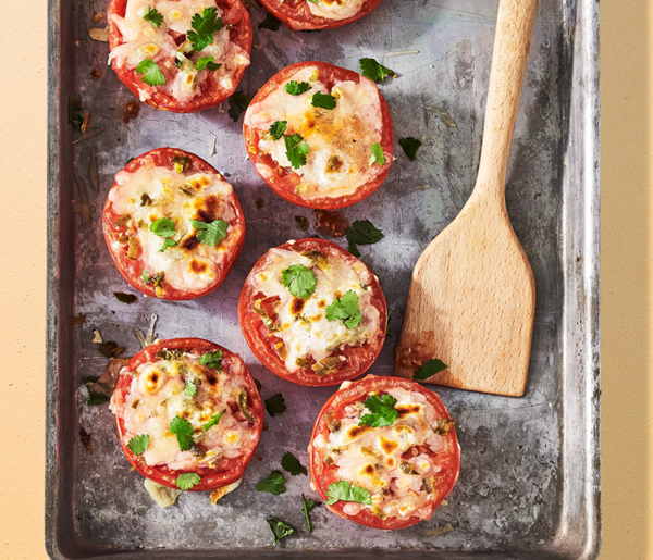 Cheddar-jalapeño tomatoes