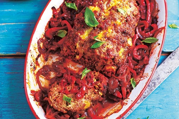 Cheddar meatloaf