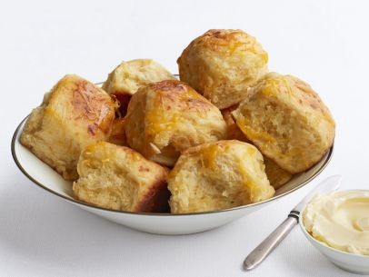 Cheddar potato rolls
