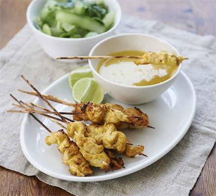 Cheeky chicken satay