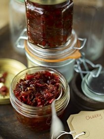 Cheeky chilli-pepper chutney