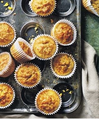 Cheese & chive cornbread muffins