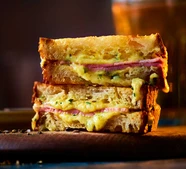 Cheese & ham toastie