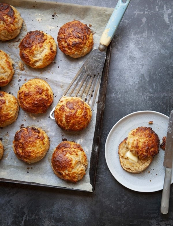 Cheese & Marmite scones