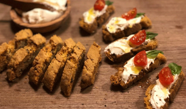 Cheese & mixed seed cantuccini (Cantuccini salati)