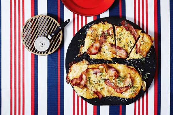 Cheese & onion flatbreads