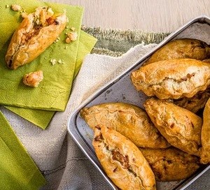 Cheese & onion pasties