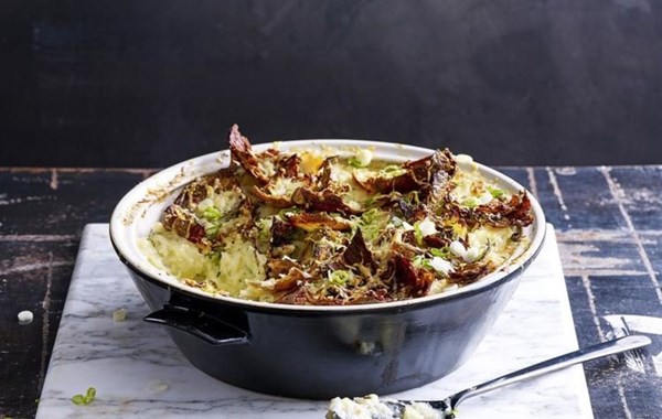 Cheese + potato pie 'gratin'