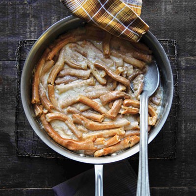 Cheese and bread soup (Soupe crasse)