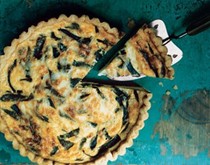 Cheese and chile quiche