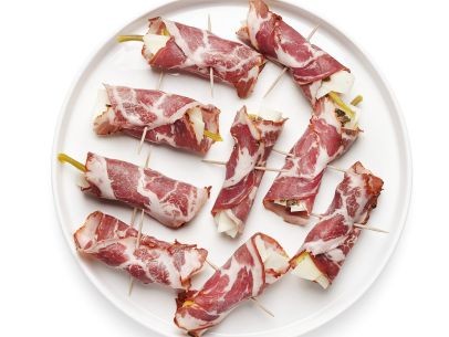 Cheese-and-coppa pepperoncini