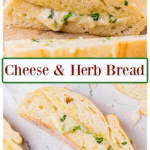 Cheese and herb bread