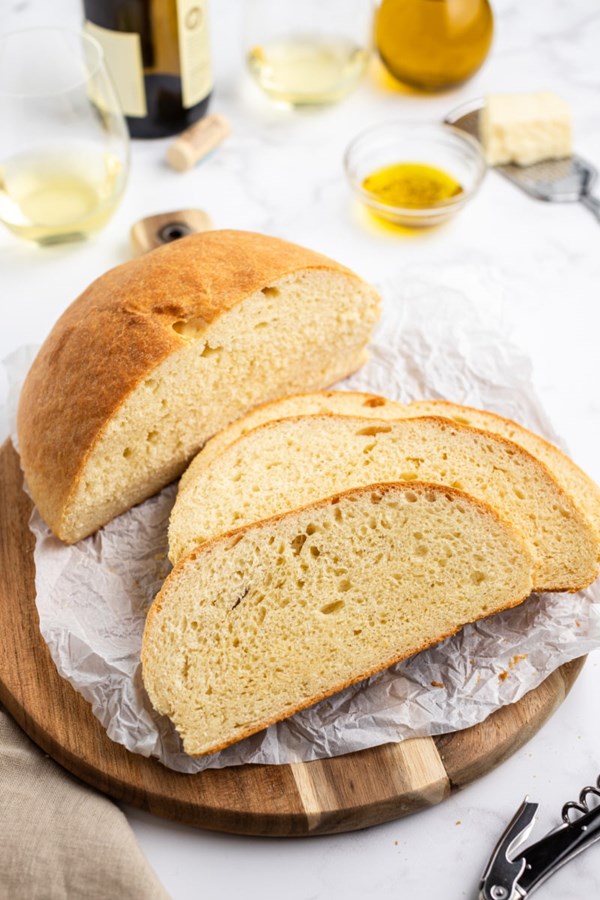 Cheese and wine bread