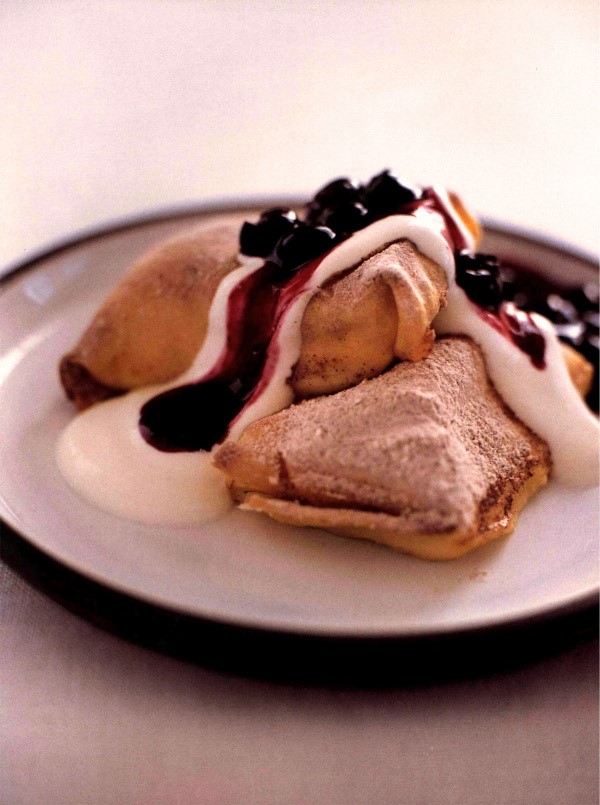 Cheese blintzes