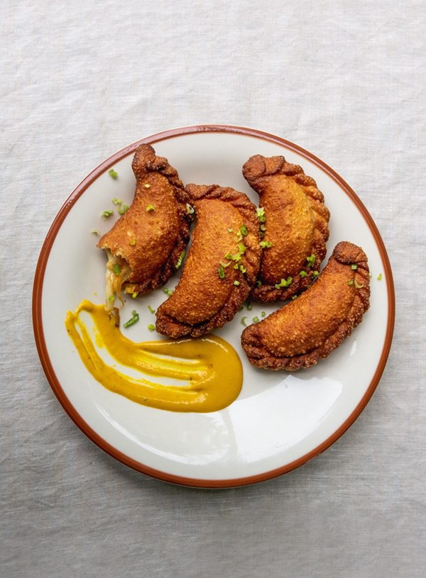 Cheese, chilli & onion empanadas