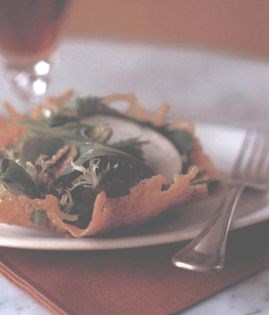 Cheese crisp from Friuli (Frico)