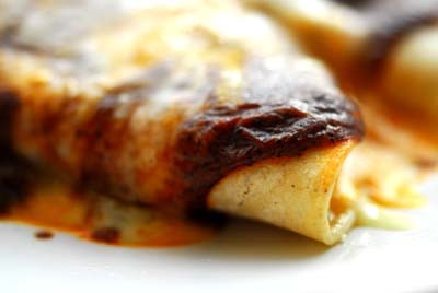 Cheese enchiladas