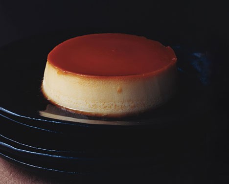 Cheese flan (Flan de queso)