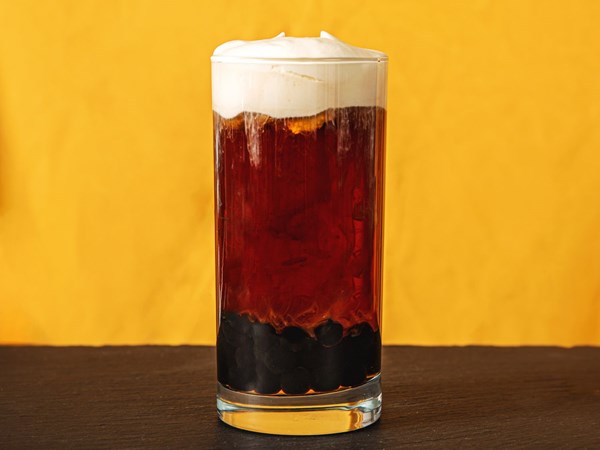 Cheese foam tea