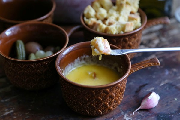 Cheese fondue
