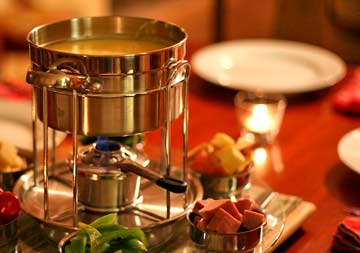 Cheese fondue
